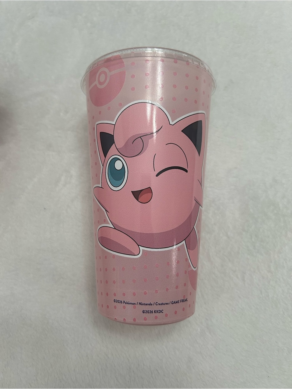 Krispy Kreme X Pokémon Collab Jigglypuff Collectors Cup 2026 limited edition OS